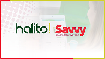 Grafische vormgeving Webinar Halito en Savvy